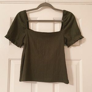 H&M Square Neck Top